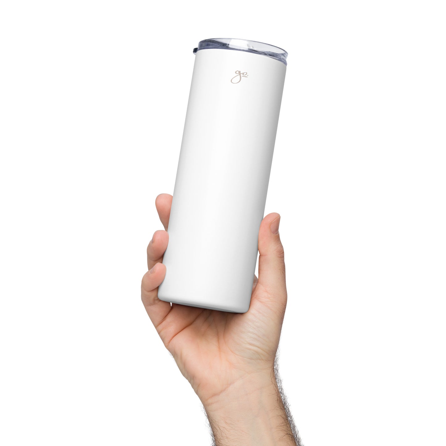 Stainless Steel Tumbler - White