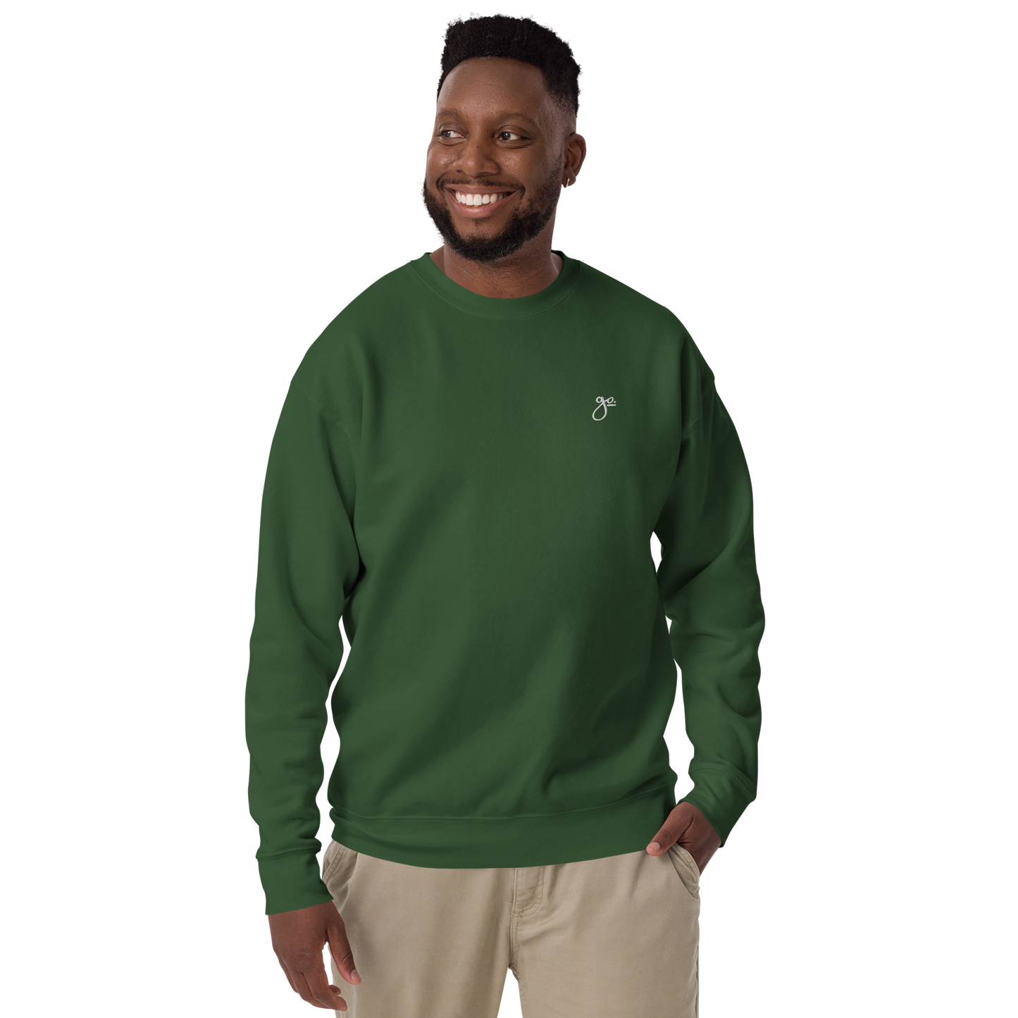 Go. Unisex Premium Sweatshirt