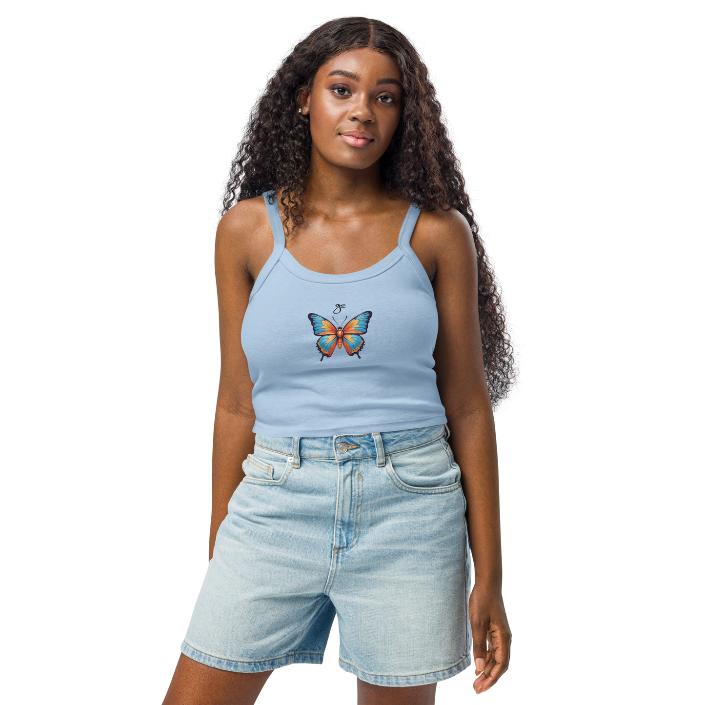 Go. Women's Butterfly Tank Top