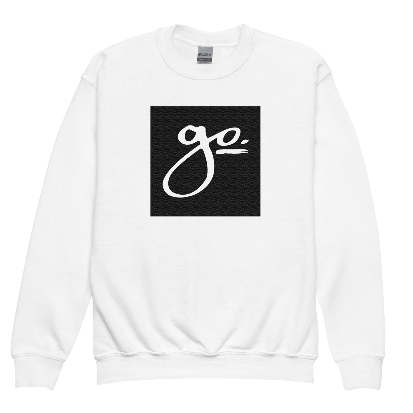 Go. Square Youth Crewneck Sweatshirt
