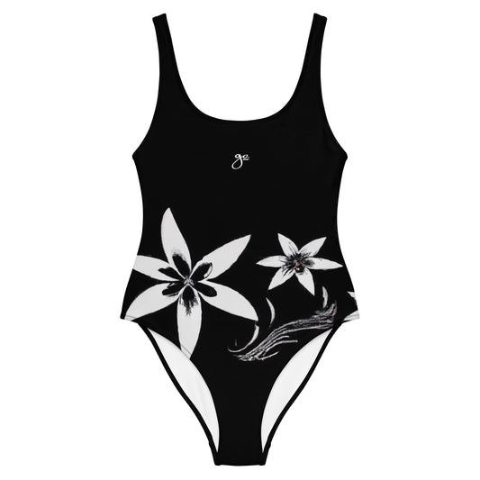 One-Piece Swimsuit - Black Orchid