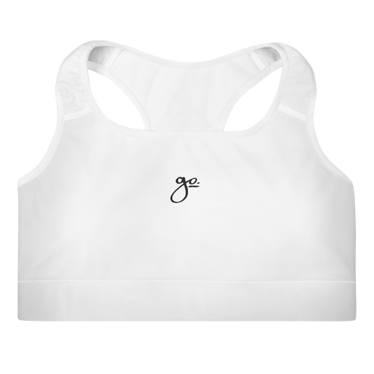 Go. Padded Sports Bra