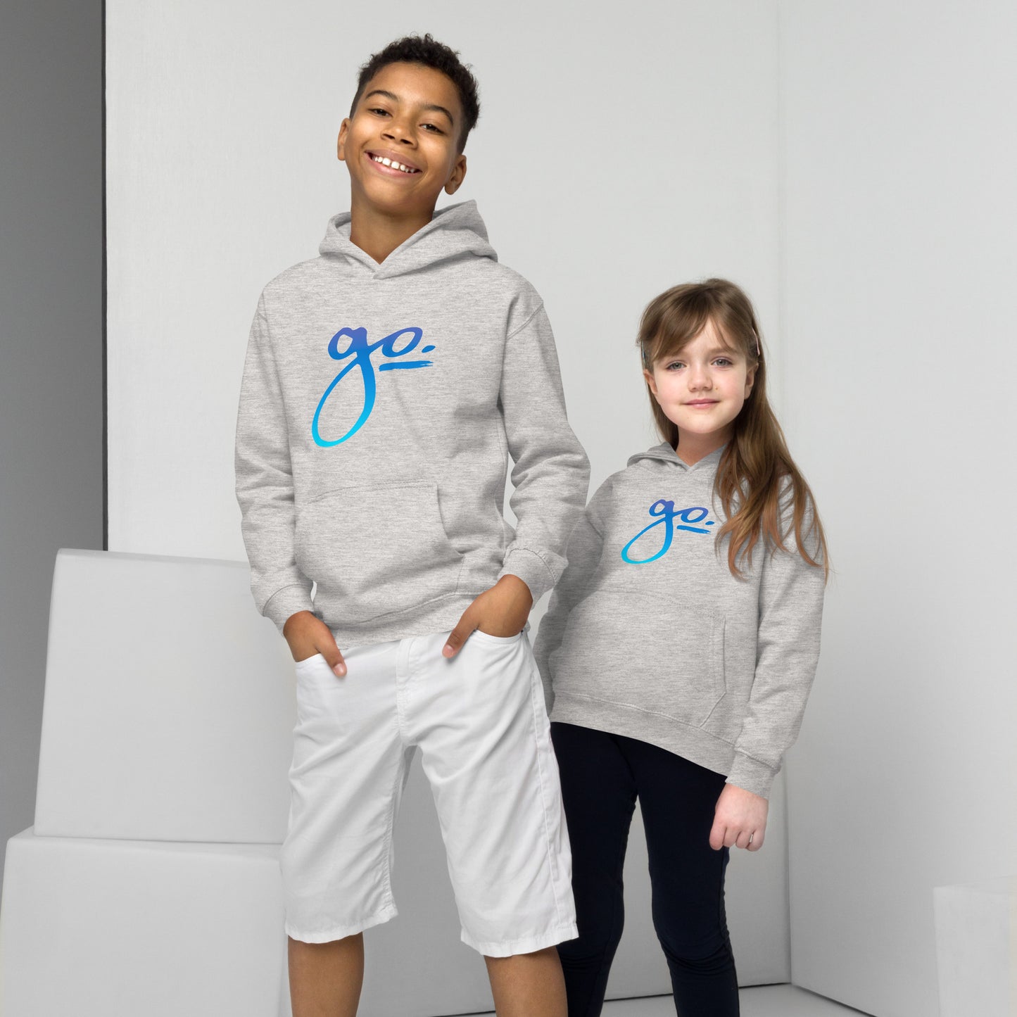 Go. Youth Hoodie