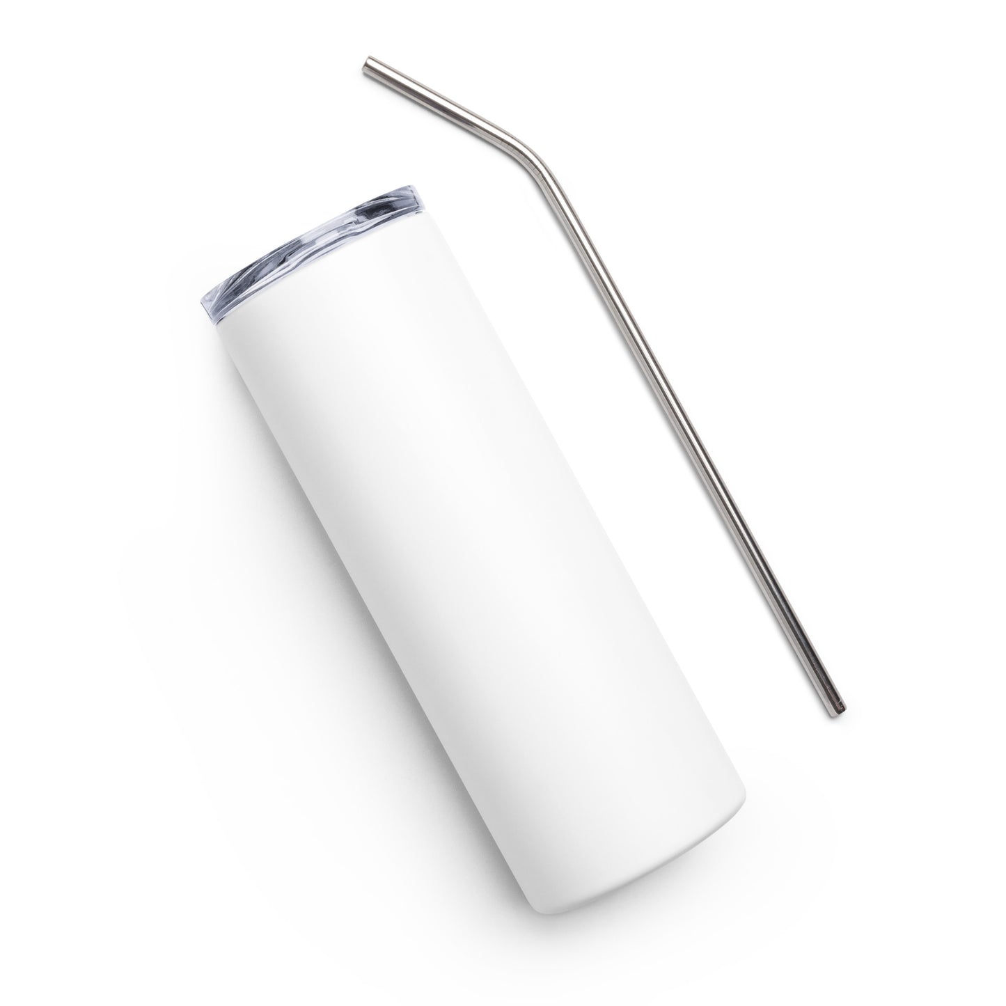 Stainless Steel Tumbler - White