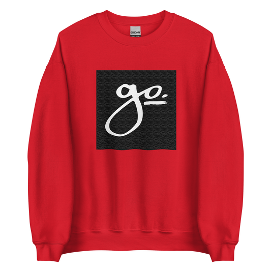 Go. Square Unisex Sweatshirt