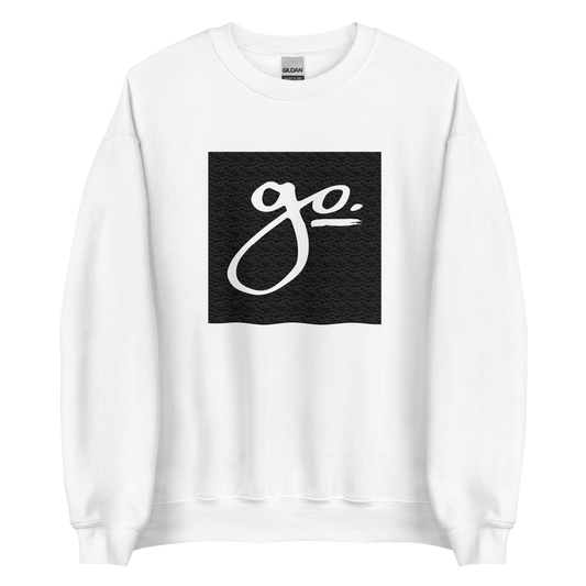 Go. Square Unisex Sweatshirt