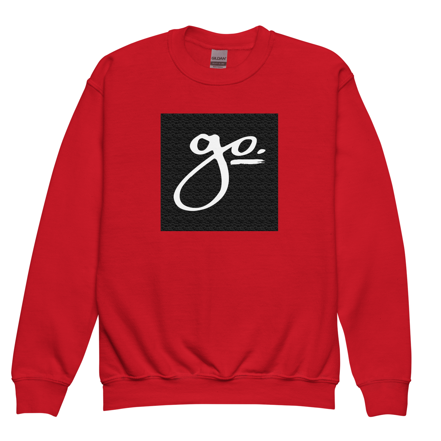 Go. Square Youth Crewneck Sweatshirt