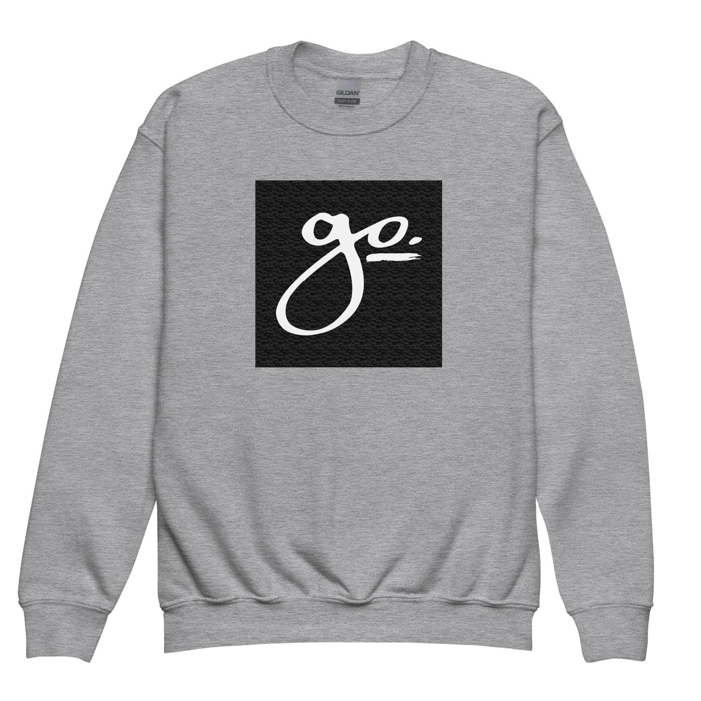 Go. Square Youth Crewneck Sweatshirt